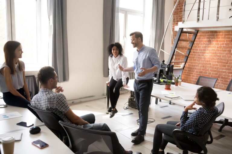 Change Communications face-to-face briefing