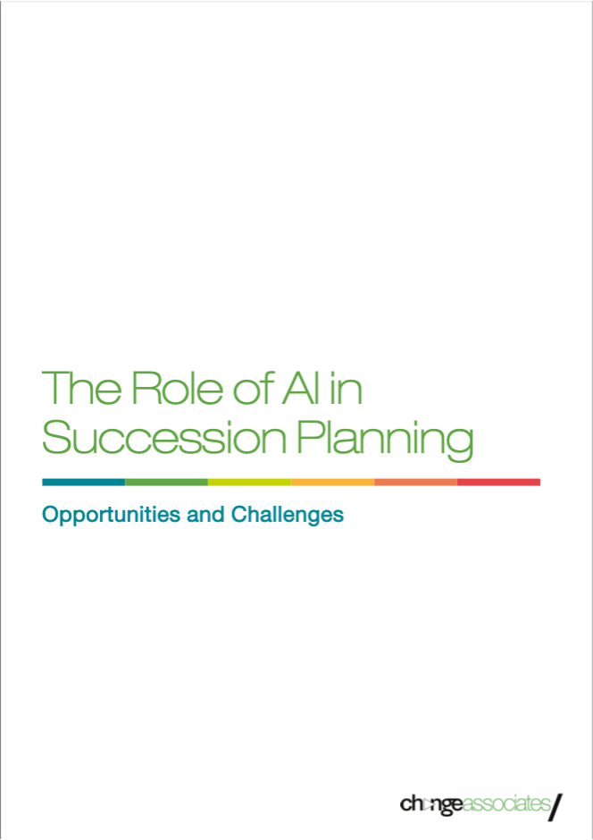 Cover image for The Role of AI in Succession Planning white paper
