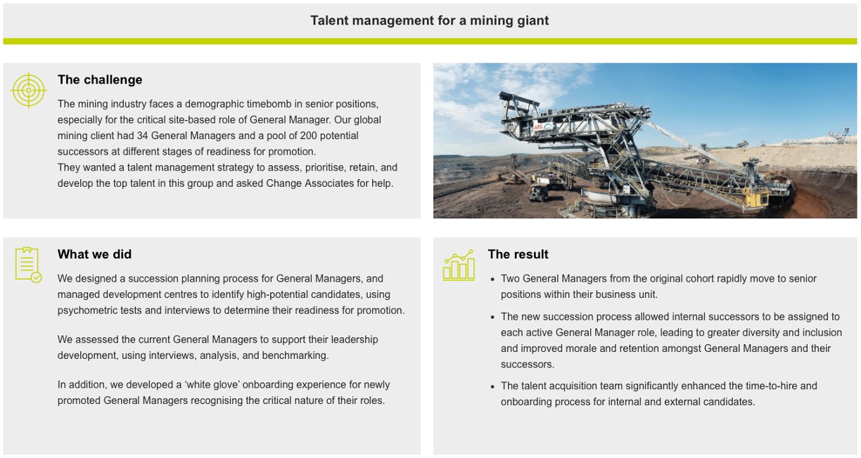 Mining Talent Management case Study Thumbnail. Click to read the case study.